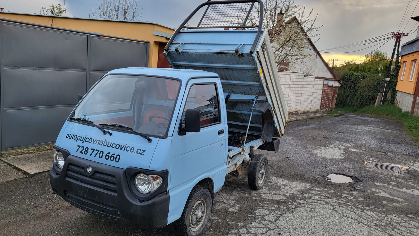 Piaggio Porter sklápěč z nabídky Autopůjčovny Bučovice